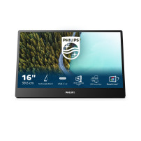 Philips 16B1P3302D - 3000 Series - monitor a LED - 16" (15.6" visualizzabile) - portatile - 1920 x 1080 Full HD (1080p) @ 75 Hz 