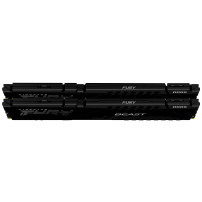 Kingston FURY Beast - DDR5 - kit - 16 GB: 2 x 8 GB - DIMM 288-PIN - 5200 MT/s / PC5-41600 - CL36 - 1.25 V - senza buffer - on-di