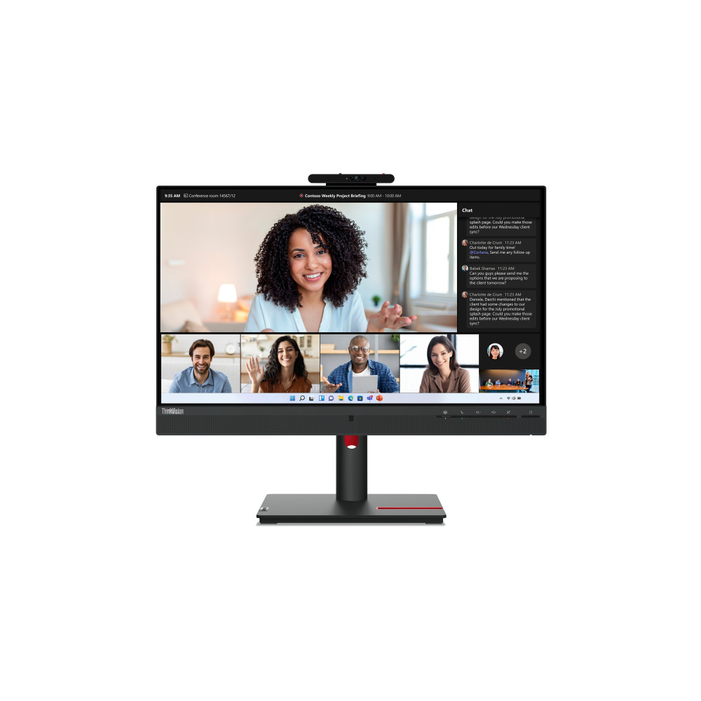 Lenovo ThinkVision T24mv-30 - Monitor a LED - 24" (23.8" visualizzabile) - 1920 x 1080 Full HD (1080p) - IPS - 250 cd/m² - 1000: Lenovo ThinkVision T24mv-30 - Monitor a LED - 24" (23.8" visualizzabile) - 1920 x 1080 Full HD (1080p) - IPS - 250 cd/m² - 1000: