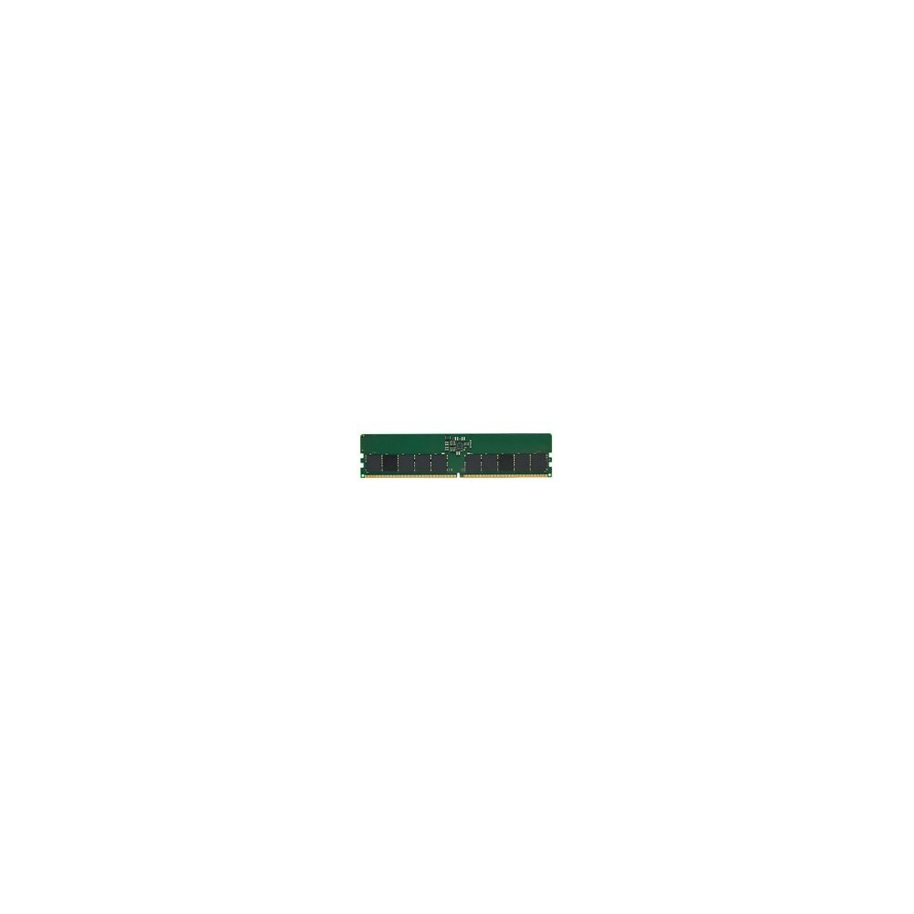 Kingston - DDR5 - modulo - 16 GB - DIMM 288-PIN - 4800 MHz / PC5-38400 - CL40 - 1.1 V - senza buffer - ECC Kingston - DDR5 - modulo - 16 GB - DIMM 288-PIN - 4800 MHz / PC5-38400 - CL40 - 1.1 V - senza buffer - ECC