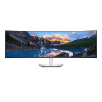 Dell UltraSharp U4924DW - Monitor a LED - curvato - 49" - 5120 x 1440 5K Dual QHD @ 60 Hz - IPS Black - 350 cd/m² - 2000:1 - 5 m