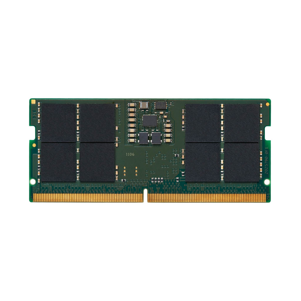 Kingston - DDR5 - modulo - 16 GB - SO DIMM 262-pin - 5600 MT/s / PC5-44800 - CL46 - 1.1 V - senza buffer - on-die ECC Kingston - DDR5 - modulo - 16 GB - SO DIMM 262-pin - 5600 MT/s / PC5-44800 - CL46 - 1.1 V - senza buffer - on-die ECC
