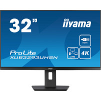 iiyama ProLite XUB3293UHSN-B5 - Monitor a LED - 32" (31.5" visualizzabile) - 3840 x 2160 4K @ 60 Hz - IPS - 350 cd/m² - 1000:1 -