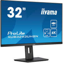 iiyama ProLite XUB3293UHSN-B5 - Monitor a LED - 32" (31.5" visualizzabile) - 3840 x 2160 4K @ 60 Hz - IPS - 350 cd/m² - 1000:1 -