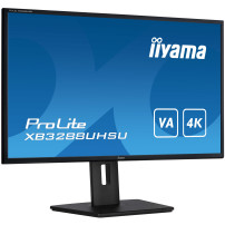 iiyama ProLite XB3288UHSU-B5 - Monitor a LED - 32" (31.5" visualizzabile) - 3840 x 2160 4K @ 60 Hz - VA - 300 cd/m² - 3000:1 - 3