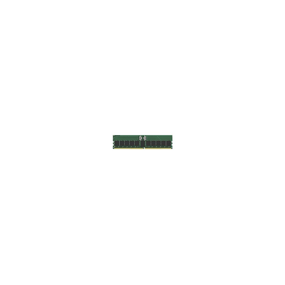 Kingston - DDR5 - modulo - 32 GB - DIMM 288-PIN - 4800 MHz / PC5-38400 - CL40 - 1.1 V - registrato - ECC Kingston - DDR5 - modulo - 32 GB - DIMM 288-PIN - 4800 MHz / PC5-38400 - CL40 - 1.1 V - registrato - ECC