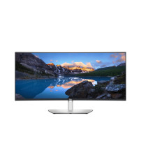 Dell UltraSharp U3824DW - Monitor a LED - curvato - 38" (37.52" visualizzabile) - 3840 x 1600 WQHD+ @ 60 Hz - IPS Black - 300 cd