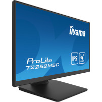 iiyama ProLite T2252MSC-B2 - Monitor a LED - 22" (21.5" visualizzabile) - touchscreen - 1920 x 1080 Full HD (1080p) @ 60 Hz - IP