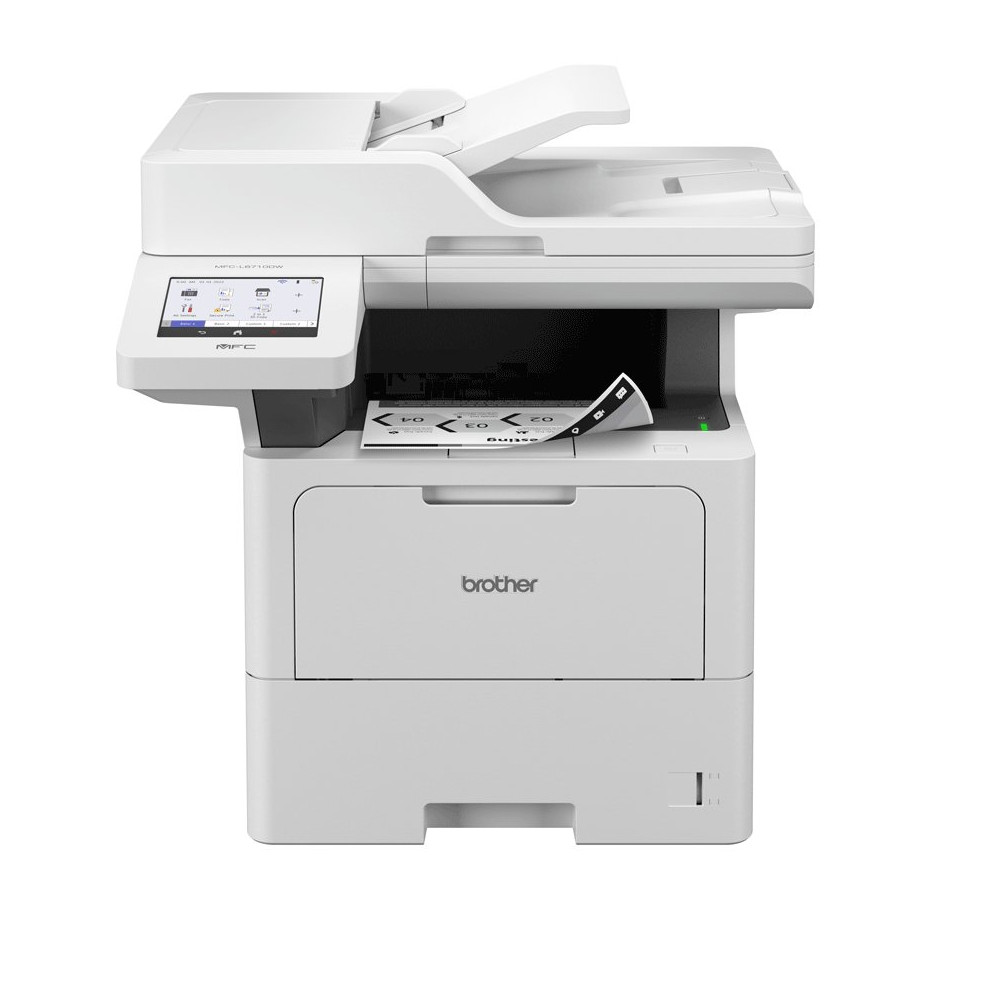 Brother MFC-L6710DW - Stampante multifunzione - B/N - laser - A4/Legal (supporti) - fino a 50 ppm (copia) - fino a 50 ppm (stamp
