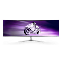 Philips Evnia 8000 49M2C8900 - Monitor OLED - gaming - curvato - 49" (48.9" visualizzabile) - 5120 x 1440 Dual Quad HD @ 240 Hz 