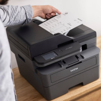 Brother MFC-L2860DWE - Stampante multifunzione - B/N - laser - A4/Legal (supporti) - fino a 34 ppm (copia) - fino a 34 ppm (stam