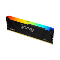 Kingston FURY Beast RGB - DDR4 - modulo - 8 GB - DIMM 288-PIN - 3200 MT/s / PC4-25600 - CL16 - 1.35 V - senza buffer - non ECC -