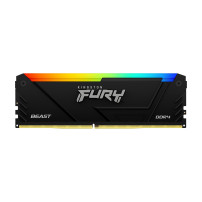 Kingston FURY Beast RGB - DDR4 - modulo - 8 GB - DIMM 288-PIN - 3200 MT/s / PC4-25600 - CL16 - 1.35 V - senza buffer - non ECC -