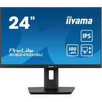 iiyama ProLite XUB2492HSU-B6 - Monitor a LED - 24" (23.8" visualizzabile) - 1920 x 1080 Full HD (1080p) @ 100 Hz - IPS - 250 cd/