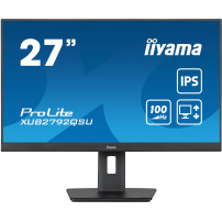 iiyama ProLite XUB2792QSU-B6 - Monitor a LED - 27" - 2560 x 1440 WQHD @ 100 Hz - IPS - 250 cd/m² - 1300:1 - 0.4 ms - HDMI, Displ