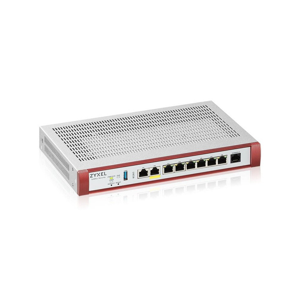 Zyxel ZyWALL USG FLEX 100HP - Firewall - 8 porte - 1GbE - gestito da cloud
