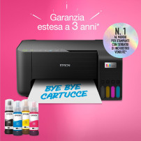 Epson EcoTank ET-2860 - Stampante multifunzione - colore - ink-jet - ITS - A4 (supporti) - fino a 10 ppm (stampa) - 100 fogli - 