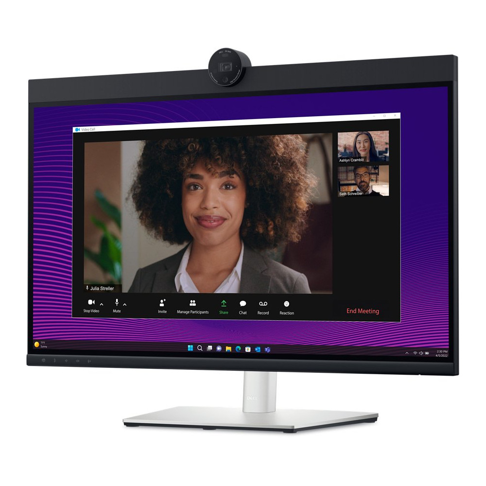 Dell 27 Video Conferencing Monitor P2724DEB - Monitor a LED - 27" - 2560 x 1440 QHD @ 60 Hz - IPS - 350 cd/m² - 1000:1 - 5 ms - Dell 27 Video Conferencing Monitor P2724DEB - Monitor a LED - 27" - 2560 x 1440 QHD @ 60 Hz - IPS - 350 cd/m² - 1000:1 - 5 ms -