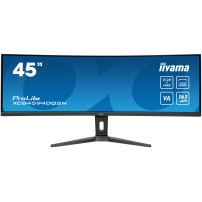 iiyama ProLite XCB4594DQSN-B1 - Monitor a LED - curvato - 45" (44.5" visualizzabile) - 5120 x 1440 Dual Quad HD @ 165 Hz - VA - 