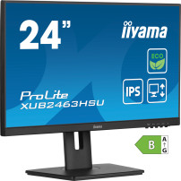 iiyama ProLite XUB2463HSU-B1 - Monitor a LED - 24" (23.8" visualizzabile) - 1920 x 1080 Full HD (1080p) @ 100 Hz - IPS - 250 cd/
