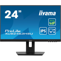 iiyama ProLite XUB2463HSU-B1 - Monitor a LED - 24" (23.8" visualizzabile) - 1920 x 1080 Full HD (1080p) @ 100 Hz - IPS - 250 cd/
