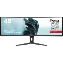 iiyama G-MASTER Red Eagle GCB4580DQSN-B1 - Monitor a LED - gaming - curvato - 45" (44.5" visualizzabile) - 5120 x 1440 Dual Quad