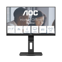 AOC 22E2UMF - Monitor a LED - 22" (21.5" visualizzabile) - 1920 x 1080 Full HD (1080p) @ 75 Hz - VA - 3000:1 - HDMI, VGA, Displa