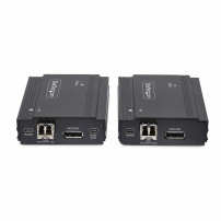 StarTech.com DisplayPort KVM Console Extender Over Fiber Optic, 4K 60Hz - Prolunga video/audio/USB - DisplayPort - fino a 300 m 