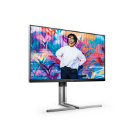 AOC Q27U3CV - Graphic Pro Series - monitor a LED - 27" - 2560 x 1440 QHD @ 75 Hz - IPS - 1000:1 - DisplayHDR 400 - 4 ms - HDMI, 