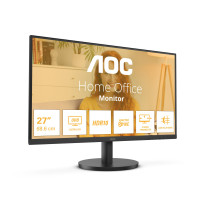 AOC Basic-line U27B3M - B3 Series - monitor a LED - 27" - 3840 x 2160 4K UHD (2160p) @ 60 Hz - VA - 300 cd/m² - 3500:1 - HDR10 -