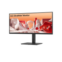 LG UltraWide 34BA75QE-B - Monitor a LED - curvato - 34" - 3440 x 1440 WQHD @ 60 Hz - IPS - 300 cd/m² - HDR10 - 5 ms - 2xHDMI, Di