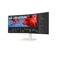 LG UltraWide 38BR85QC-W - Monitor a LED - curvato - 38" - 3840 x 1600