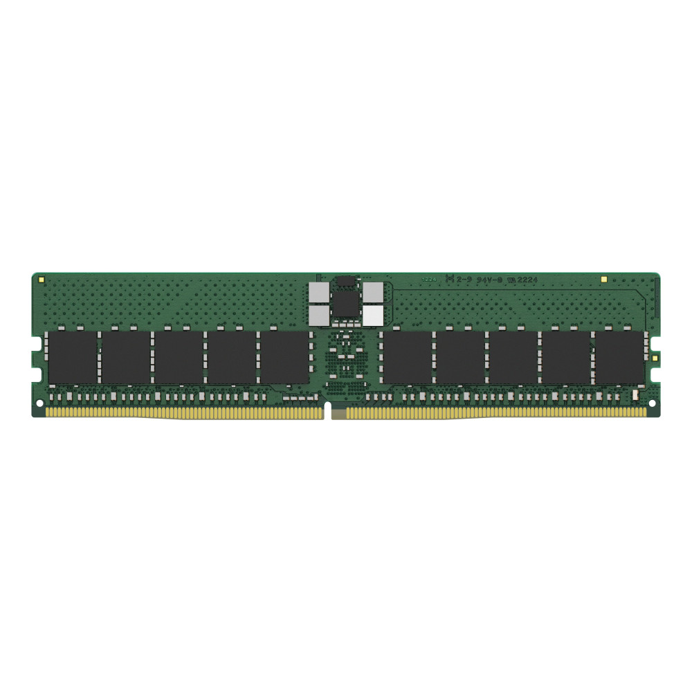 Kingston - DDR5 - modulo - 32 GB - DIMM 288-PIN - 4800 MT/s - CL40 - 1.1 V - registrato - ECC Kingston - DDR5 - modulo - 32 GB - DIMM 288-PIN - 4800 MT/s - CL40 - 1.1 V - registrato - ECC