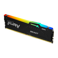 Kingston FURY Beast RGB - DDR5 - modulo - 16 GB - DIMM 288-PIN - 6000 MT/s / PC5-48000 - CL36 - 1.35 V - senza buffer - on-die E