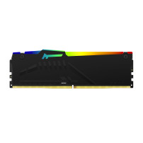 Kingston FURY Beast RGB - DDR5 - modulo - 16 GB - DIMM 288-PIN - 6000 MT/s / PC5-48000 - CL36 - 1.35 V - senza buffer - on-die E