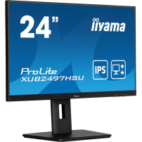 iiyama ProLite XUB2497HSU-B2 - Monitor a LED - 24" (23.8" visualizzabile) - 1920 x 1080 Full HD (1080p) @ 100 Hz - IPS - 250 cd/