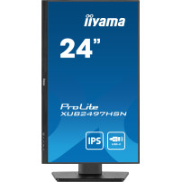iiyama ProLite XUB2497HSN-B2 - Monitor a LED - 24" (23.8" visualizzabile) - 1920 x 1080 Full HD (1080p) @ 100 Hz - IPS - 300 cd/
