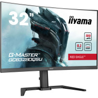 iiyama G-MASTER Red Eagle GCB3280QSU-B2 - Monitor a LED - gaming - curvato - 32" (31.5" visualizzabile) - 2560 x 1440 WQHD @ 180