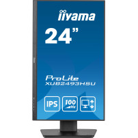 iiyama ProLite XUB2493HSU-B7 - Monitor a LED - 24" (23.8" visualizzabile) - 1920 x 1080 Full HD (1080p) @ 100 Hz - IPS - 250 cd/
