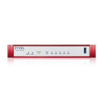 Zyxel USG Flex H Series 50H - Firewall - con 1 anno pacchetto Gold Security Pack - 5 porte - 1GbE - gestito da cloud - per Zyxel
