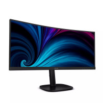 Philips 34B2U3600C - 3000 Series - monitor a LED - curvato - 34" - 3440 x 1440 WQHD @ 120 Hz - VA - 3500:1 - HDMI, DisplayPort, 