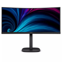 Philips 34B2U3600C - 3000 Series - monitor a LED - curvato - 34" - 3440 x 1440 WQHD @ 120 Hz - VA - 3500:1 - HDMI, DisplayPort, 