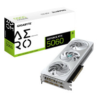 GIGABYTE GeForce RTX 5060 AERO OC 8G Scheda Grafica - 8GB GDDR7, 128bit, PCI-E 5.0, 2595 MHz Frequenza core, 3 x DisplayPort, 1 