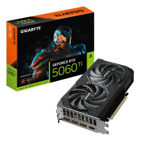 GIGABYTE GeForce RTX 5060 Ti WINDFORCE MAX OC 16G Scheda Grafica – 16 GB GDDR7, 128 bit, PCI-E 5.0, 2587 MHz Frequenza del core,