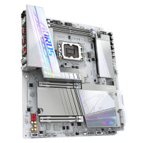 GIGABYTE Z890 AORUS TACHYON ICE Scheda Madre – CPU Intel Core Ultra (Serie 2), VRM a 18+1+2 fasi, fino a 9500 MHz DDR5 (O.C), 1 