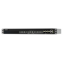 QNAP QSW-M5218P-6F12T switch di rete Gestito L3 10G Ethernet (100/1000/10000) Supporto Power over Ethernet (PoE) 1U Nero