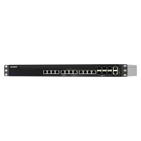 QNAP QSW-M5218P-6F12T switch di rete Gestito L3 10G Ethernet (100/1000/10000) Supporto Power over Ethernet (PoE) 1U Nero
