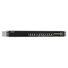 QNAP QSW-M5218P-6F12T switch di rete Gestito L3 10G Ethernet (100/1000/10000) Supporto Power over Ethernet (PoE) 1U Nero