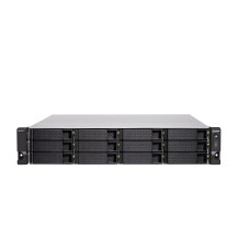 QNAP TS-H1886XU-RP-R2 NAS Armadio (3U) Intel® Xeon® D D-1622 16 GB DDR4 0 TB QuTS hero Nero, Grigio