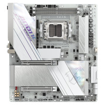 GIGABYTE X870 AORUS TACHYON ICE Scheda Madre – Supporta CPU AMD Ryzen 9000, VRM digitale a 18+2+2 fasi, fino a 9600 MHz DDR5 (OC